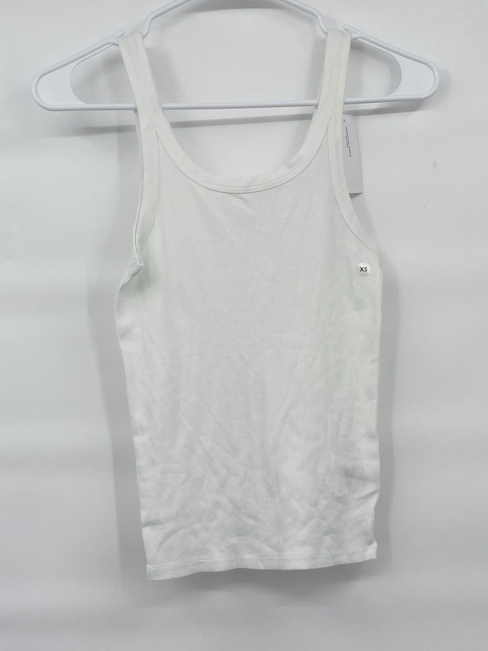 American Eagle NWT white cotton blend tank top